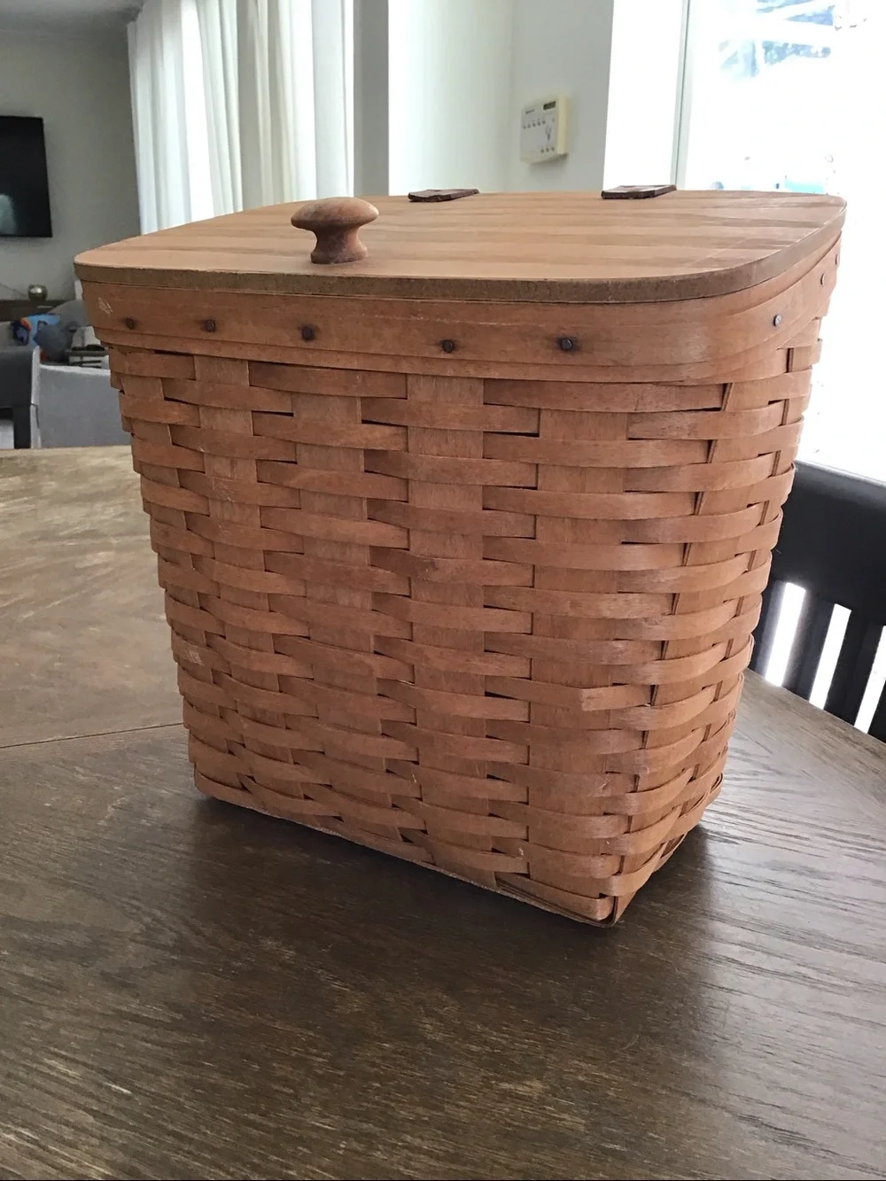 Vintage Longaberger mail basket 1994